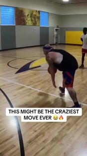 This is wild bro. (ctsball1n/IG) #bball #basketball #hoops #streetb...