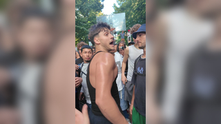 Impossible Shot Maker Badge Unlocked in this Italy 1v1 ?? #streetball...