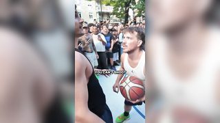 Impossible Shot Maker Badge Unlocked in this Italy 1v1 ?? #streetball...