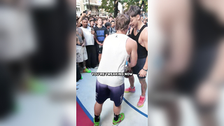 Impossible Shot Maker Badge Unlocked in this Italy 1v1 ?? #streetball...