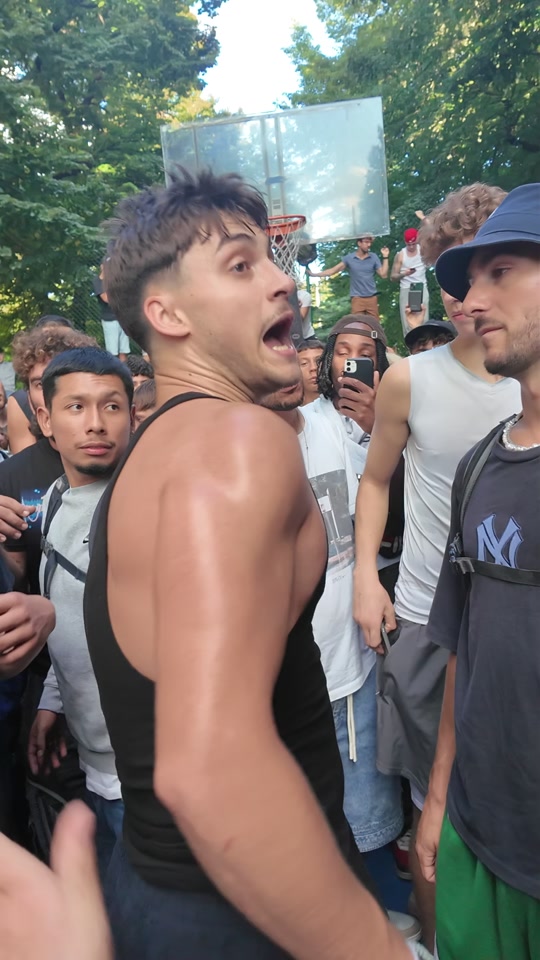 Impossible Shot Maker Badge Unlocked in this Italy 1v1 ?? #streetball...