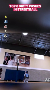 Top8 dirty pushes in streetball #basketball #nba #usa #fyp