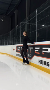love this @bornwinner.___ #skatingtiktok #figureskating #iceskating