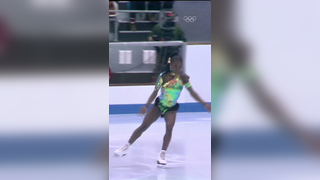 Surya Bonaly's jaw-dropping backflip on ice in 1992. #Olympics #Spo...
