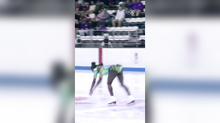 Surya Bonaly's jaw-dropping backflip on ice in 1992. #Olympics #Spo...