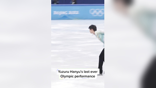 Yuzuru Hanyu’s last ever olympic free skate at the Beijing Olympics 2...