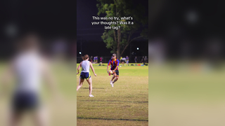 Try or No Try #fyp #oztag #sports #sportsvideography #videography
