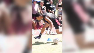 Check the foot work on Tayshaarn Tonga in our 1 v 1 comp ?#3ptag #3p...