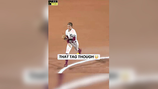 That tag was cold #college #throwback #sports #highlight #softball ...