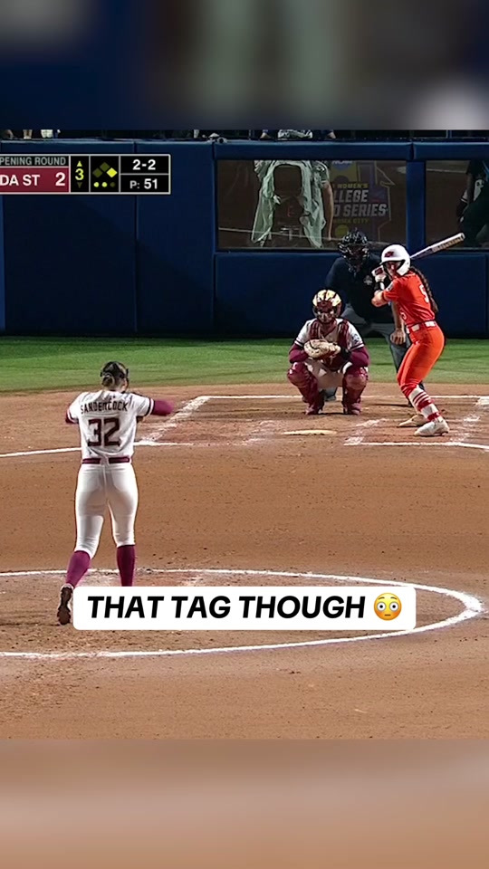 That tag was cold #college #throwback #sports #highlight #softball ...