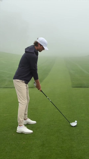 @Grant Horvat Golf with a whole new take on the "blind" tee shot.  #...