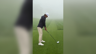 @Grant Horvat Golf with a whole new take on the "blind" tee shot.  #...