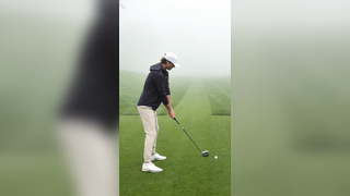 @Grant Horvat Golf with a whole new take on the "blind" tee shot.  #...