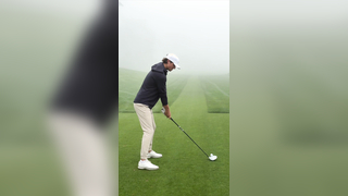 @Grant Horvat Golf with a whole new take on the "blind" tee shot.  #...