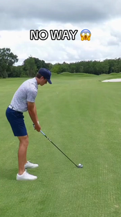 He made an ALBATROSS from 244 yards out (via @Garrett Clark - Golf...