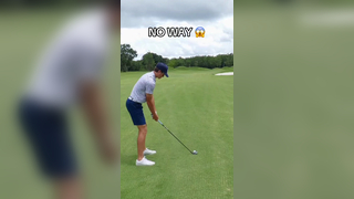 He made an ALBATROSS from 244 yards out (via @Garrett Clark - Golf...