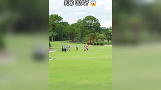 He made an ALBATROSS from 244 yards out (via @Garrett Clark - Golf...
