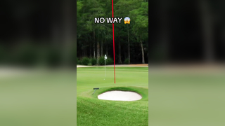 He made an ALBATROSS from 244 yards out (via @Garrett Clark - Golf...