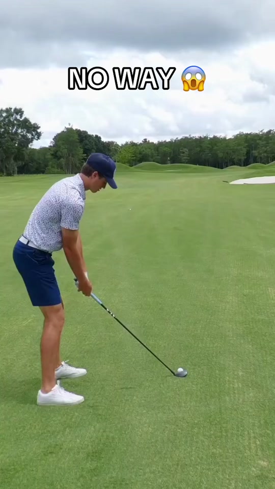 He made an ALBATROSS from 244 yards out (via @Garrett Clark - Golf...