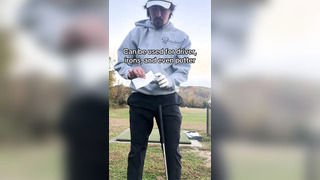 These golf impact stickers show EXACTLY where you’re hitting thr golf...