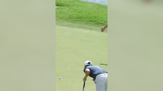 A birdie worth the wait at the last for Tommy Fleetwood #golf #golf...