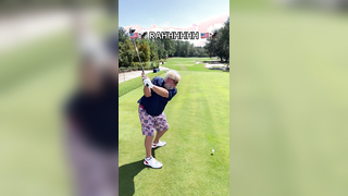 #JohnDaly sporting the red,white and blue ?? #golf #PGATOUR #Champio...