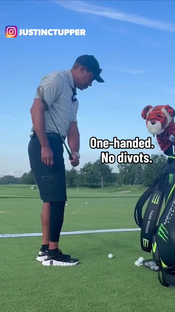 Tiger Woods back on that range grind #golf #PGATOUR #skills #practice