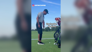 Tiger Woods back on that range grind #golf #PGATOUR #skills #practice