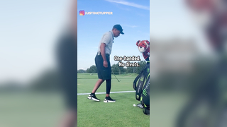Tiger Woods back on that range grind #golf #PGATOUR #skills #practice