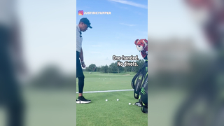 Tiger Woods back on that range grind #golf #PGATOUR #skills #practice