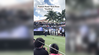 LIV golfers tee off music #livgolfmiami #livgolf #jonrahm #patrickree...