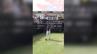 This atmosphere walking to the tee #golf #LIVGolf #brysondechambeau