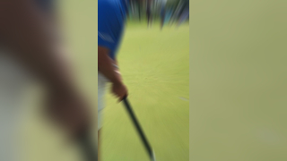 This putter is a greenskeepers worst nightmare #golf #LIVGolf