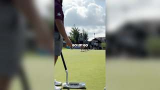 This putter is a greenskeepers worst nightmare #golf #LIVGolf