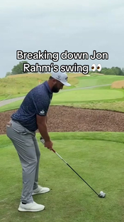 One of the most unique swings in the game #golf #LIVGolf