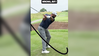 One of the most unique swings in the game #golf #LIVGolf