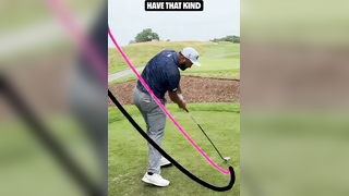 One of the most unique swings in the game #golf #LIVGolf