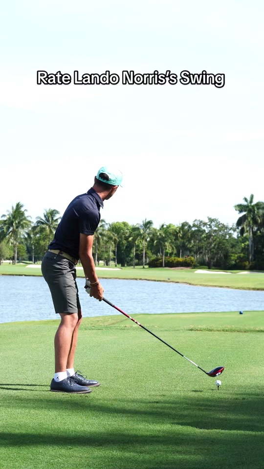 The McLaren star played a round with Torque GC recently #livgolf #g...