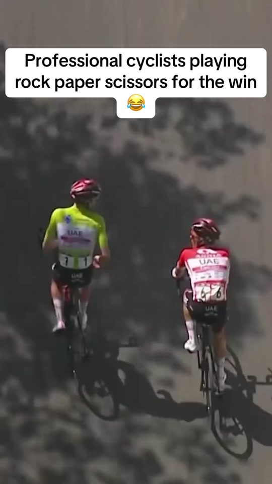 They were so far in front of the competition and had both already won...