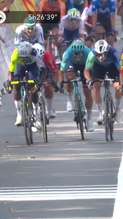 🇪🇷 Biniam Girmay of @intermarchewwins today's stage of the @letourdef...