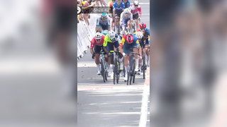 ?? Biniam Girmay of @intermarchewwins today's stage of the @letourdef...