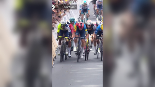 ?? Biniam Girmay of @intermarchewwins today's stage of the @letourdef...