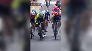 ?? Biniam Girmay of @intermarchewwins today's stage of the @letourdef...