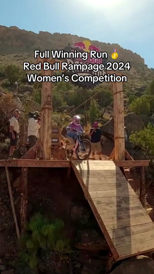 first woman ever to win a Red Bull Rampage event #RobinGoomes #Red...