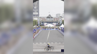 Remco Evenepoel wins Olympic cycling road race to complete historic g...