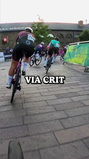 women’s elite @ VIA criterium london #cycling #londoncycling #...