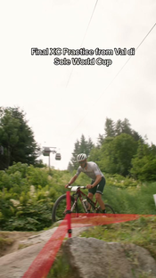 Final xc practice from the val di sole world cup mountain bike race ...