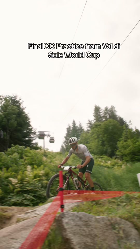 Final xc practice from the val di sole world cup mountain bike race ...