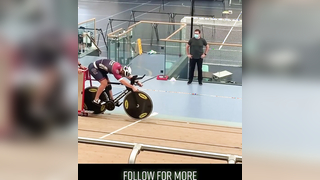 Guess how many watts he’s pushing down in those pedals By @mick.s...