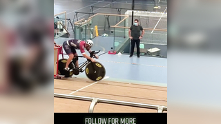 Guess how many watts he’s pushing down in those pedals By @mick.s...